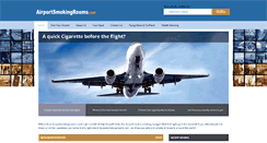 Desktop Screenshot of airportsmoker.com